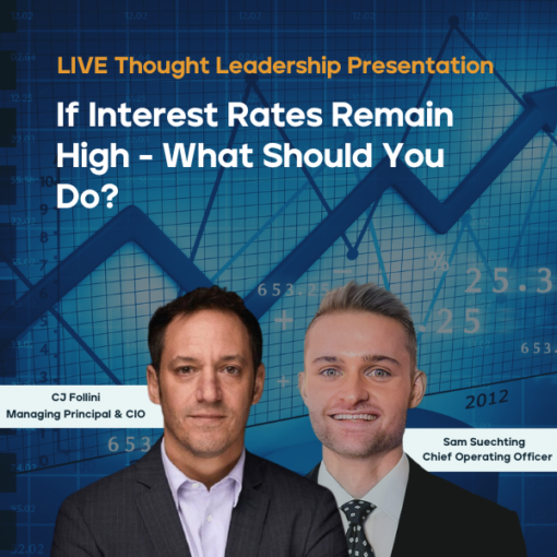 Noyack’s Thought Leadership Presentation – If Interest Rates Remain High, What Should You Do?